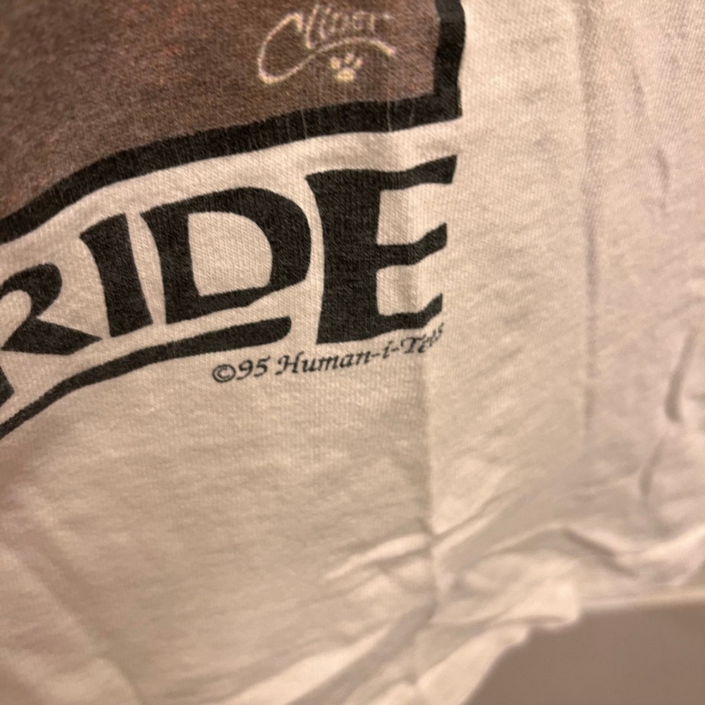 Vintage 90s Nature Pride tee with a lion graphic - Picture 4 of 5